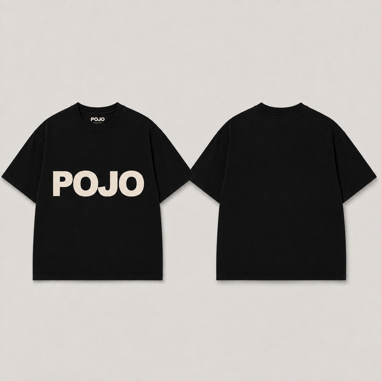 POJO Standard Tee — Black Apparel